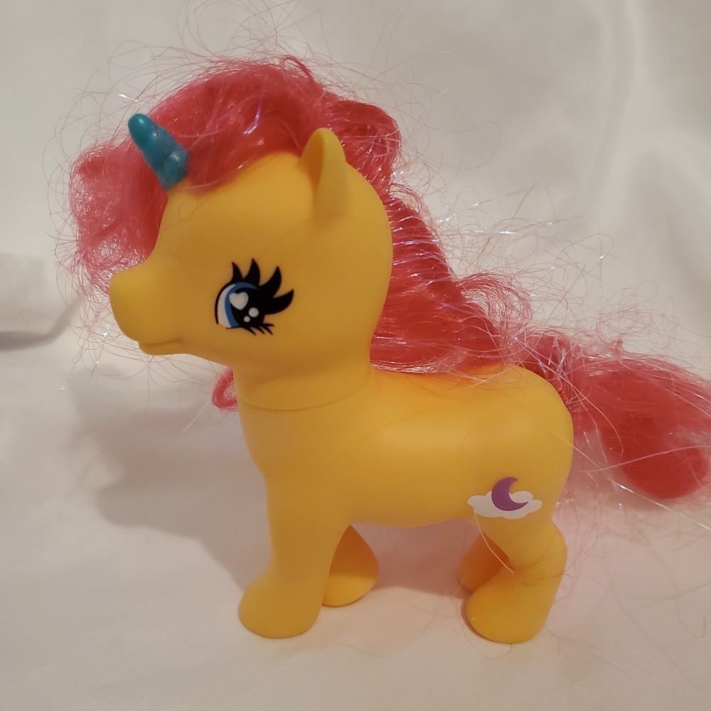 Gi-Go Wonder Pony Land MLP Fakie Unicorn With Cloud & Moon